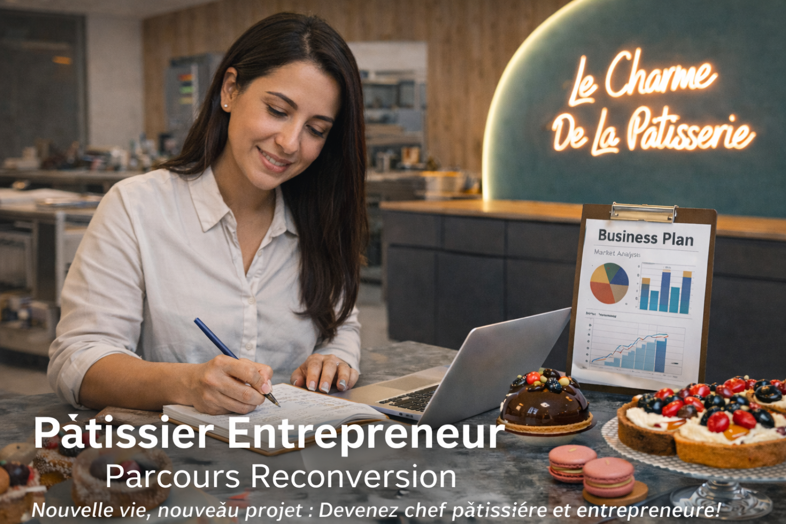 Reconversion professionnelle en pâtisserie : le guide pour celles qui veulent se lancer